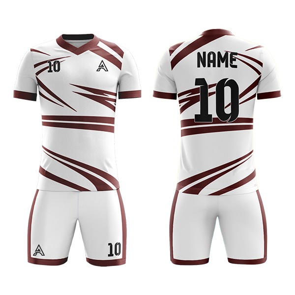 Club Sublimation Soccer Kits with Front and Back Trimming AFYM-2007