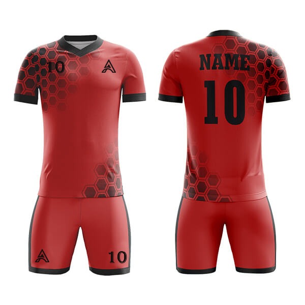 Sublimation Soccer Kits with Front and Back Printing AFYM:2023