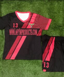 Customize Sublimation Soccer Kits with Front Trimming AFYM:2034