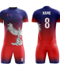 Sublimation Soccer Kits with Front Designing AFYM:2031