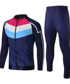 Sublimation Tracksuits with Front Three Color Trimming AFYM:1029