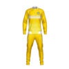 Yellow with White Art Sublimation Tracksuits For Club AFYM:1034