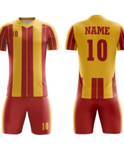 Custom with Front and Back Hoops Sublimation Soccer Kit AFYM:2071