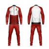 Red Sublimation Tracksuit with Rings Art AFYM:1043