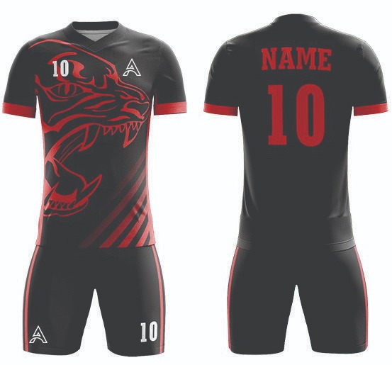 Customize Tiger Design Sublimation Soccer Kits AFYM:2079