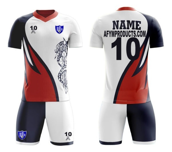 Sublimation Soccer Kits with Animal Icon AFYM:2081