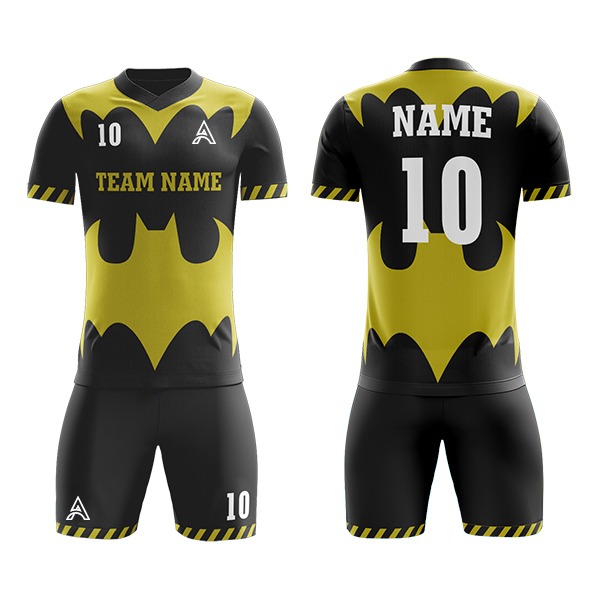 Customize Sublimation Soccer Kits with Bat Icon AFYM:2097