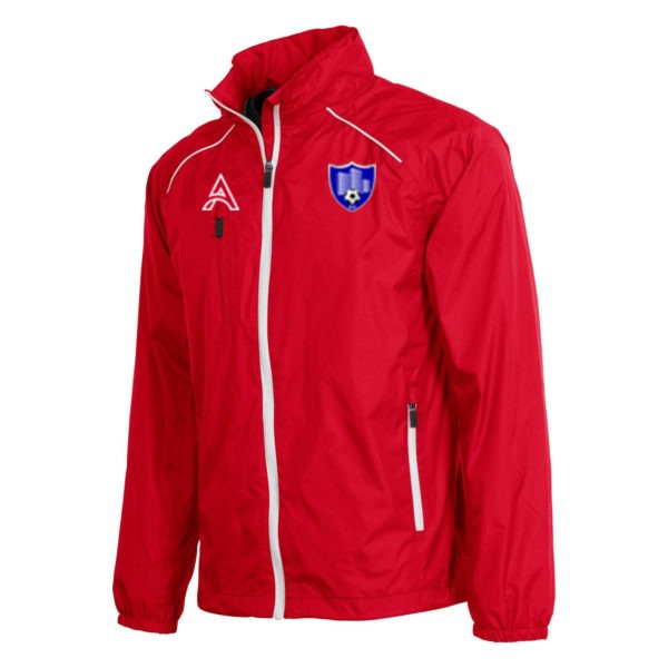 Techno Red Rain Jacket with Shoulder Lining AFYM-6017