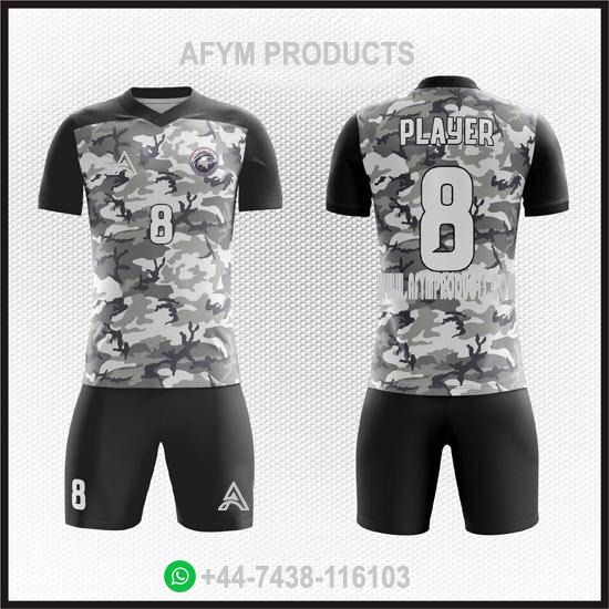 Camo Customize Sublimation Soccer Kits AFYM:2099